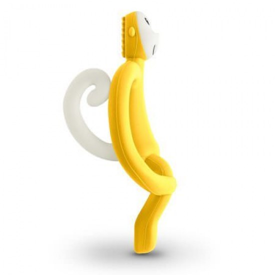 Maimutica pentru dentitie Matchstick Monkey Galben
