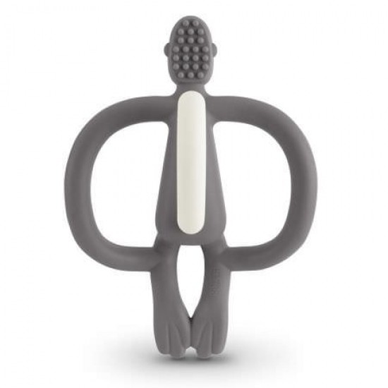 Maimutica pentru dentitie Matchstick Monkey Gri