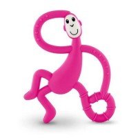 Maimutica pentru dentitie Matchstick Monkey Roz
