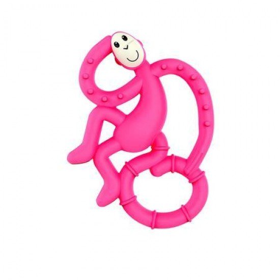 Mini Maimutica pentru dintisori tratata antibacterian Roz