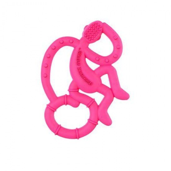 Mini Maimutica pentru dintisori tratata antibacterian Roz