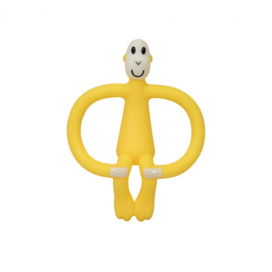 Maimutica pentru dentitie Matchstick Monkey Galben