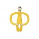 Maimutica pentru dentitie Matchstick Monkey Galben