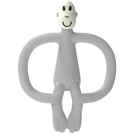 Jucarie pentru dintisori tratata antibacterian fara codita Gri