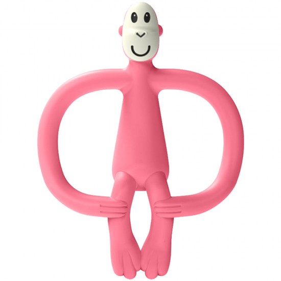 Jucarie pentru dintisori tratata antibacterian fara codita Roz