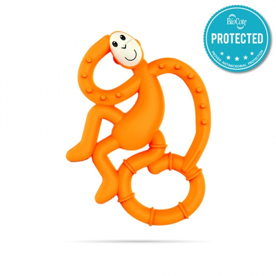 Mini Maimutica pentru dintisori tratata antibacterian Portocaliu