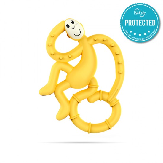 Mini Maimutica pentru dintisori tratata antibacterian Galben