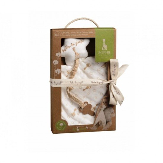 Batistuta Comforter So Pure cu sistem prindere suzeta Vulli