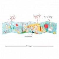 Carte senzoriala pliabila Girafa Sophie Vulli