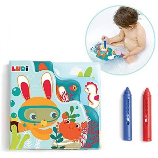 Carte de baie si colorat Ludi