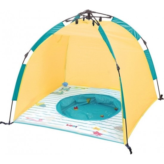 Cort de plaja cu minipiscina UV50 Ludi