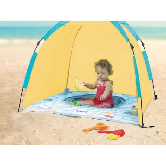 Cort de plaja cu minipiscina UV50 Ludi