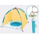 Cort de plaja cu minipiscina UV50 Ludi