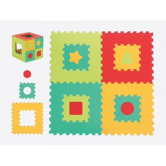 Covoras din spuma Forme Geometrice Ludi