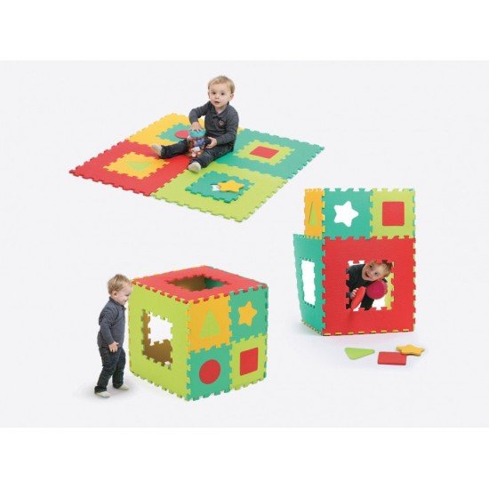 Covoras din spuma Forme Geometrice Ludi