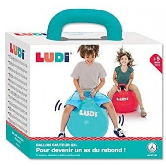 Minge saltareata Blue 55 cm Ludi