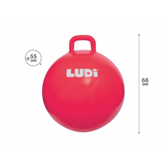 Minge saltareata Red 55 cm