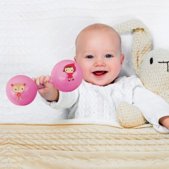 Zornaitoare moale roz Ludi