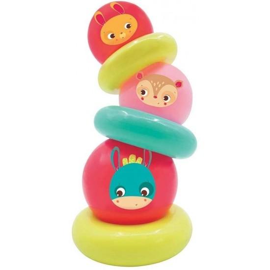 Jucarie bebelusi - Piramida Roz Ludi