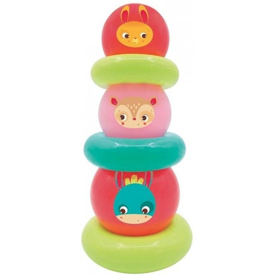 Jucarie bebelusi - Piramida Roz Ludi