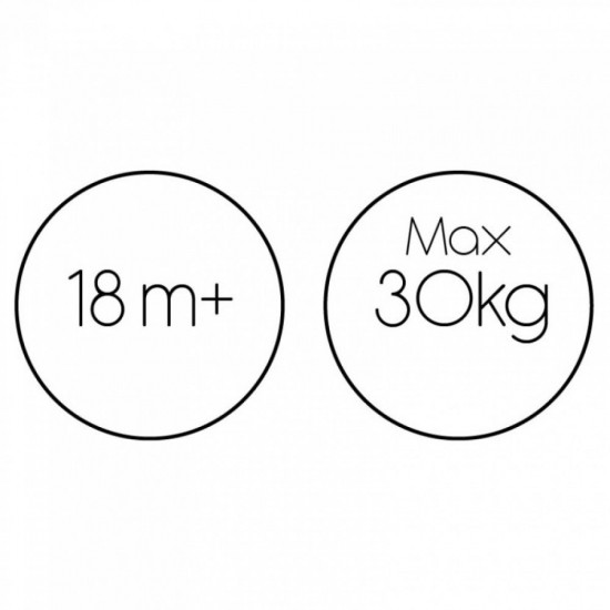 Reductor pentru toaleta cu scarita Kiddyloo Powder Pink