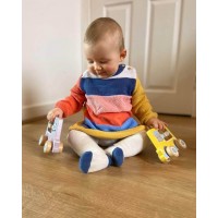 Masinuta din lemn cu activitati Hippo Studio Circus