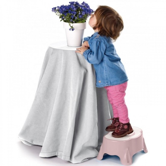Treapta inaltatoare pentru baie Babystep Thermobaby Powder Pink