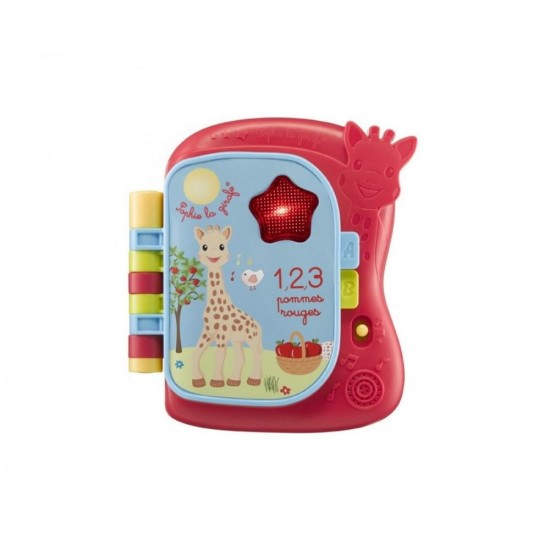 Carte muzicala Vulli luminoasa Girafa Sophie