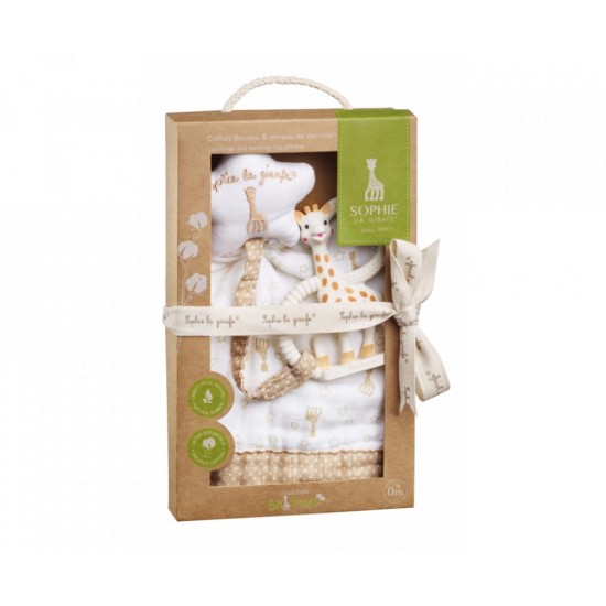 Set batistuta cu suport si inel dentitie So pure Vulli