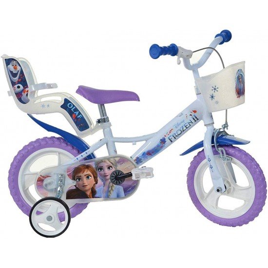 Bicicleta copii 12 inch Dino Bikes - Frozen