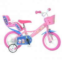 Bicicleta copii 12 inch Dino Bikes - Purcelusa Peppa