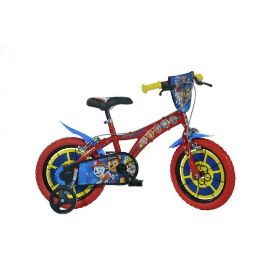 Bicicleta copii 14 inch Dino Bikes - Paw Patrol