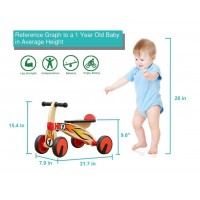 Bicicleta din lemn fara pedale Topbright