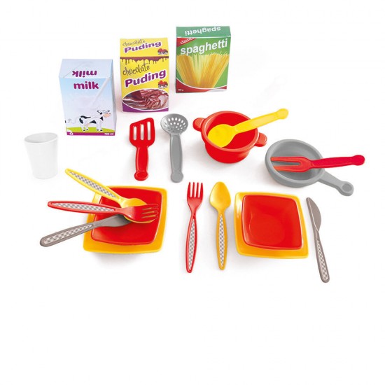 Bucatarie pentru copii cu accesorii Dolu