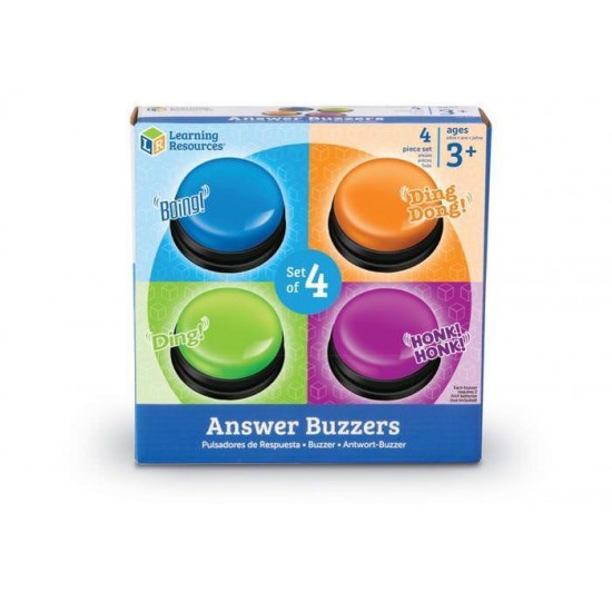 Buzzers cu sunete pentru raspuns - set 4 bucati
