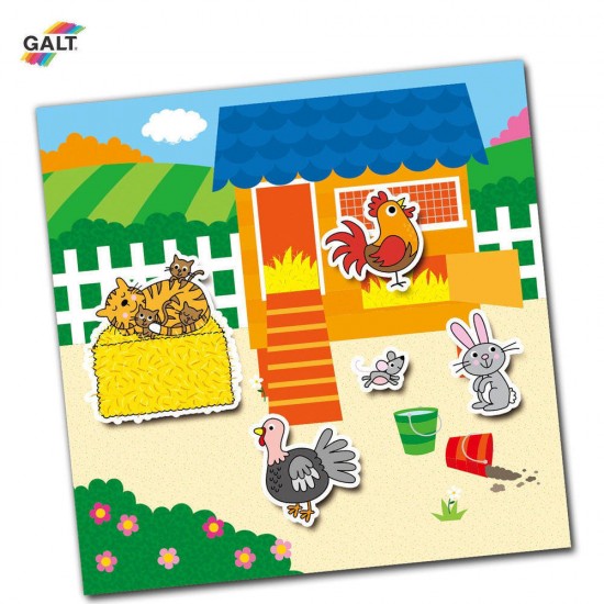 Cartea mea cu stickere - Ferma