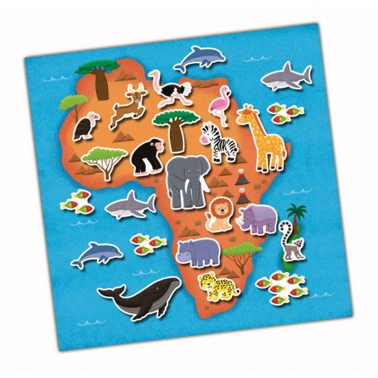 Cartea mea cu stickere - Harta