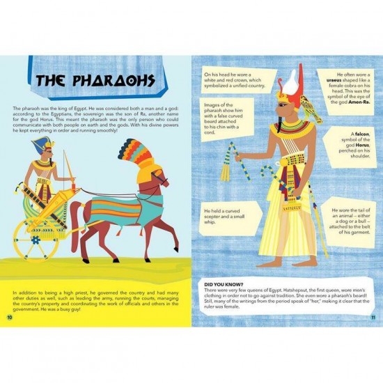 Puzzle cu carte Egiptul Antic 200 piese