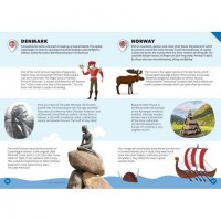 Puzzle cu carte Europa 210 piese