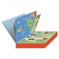 Puzzle cu carte - Lumea animalelor