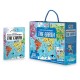 Puzzle Planeta Pamant cu carte 205 piese