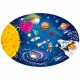 Puzzle 205 piese cu carte  - Spatiul cosmic