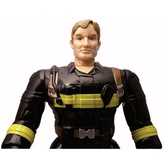 Figurina pompier cu accesorii 19 cm