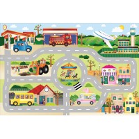 Giant Floor Puzzle - Orasul (30 piese)