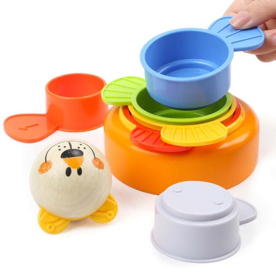 Joc de indemanare - Piramida cu animalute