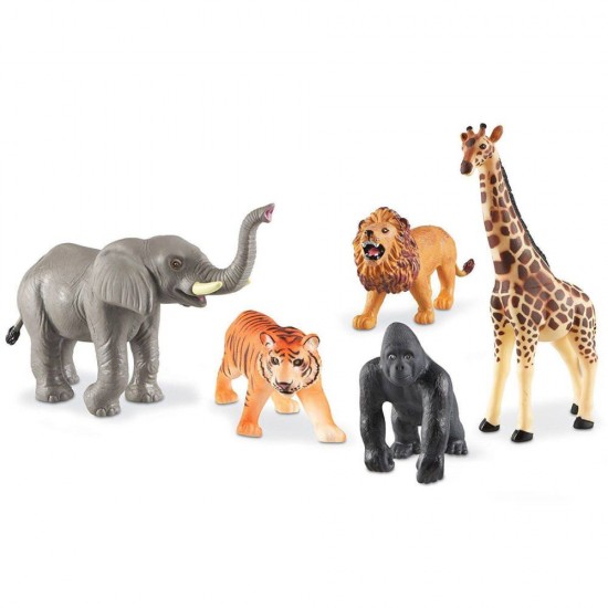 Set 5 figurine Learning Resources - Animalute din jungla
