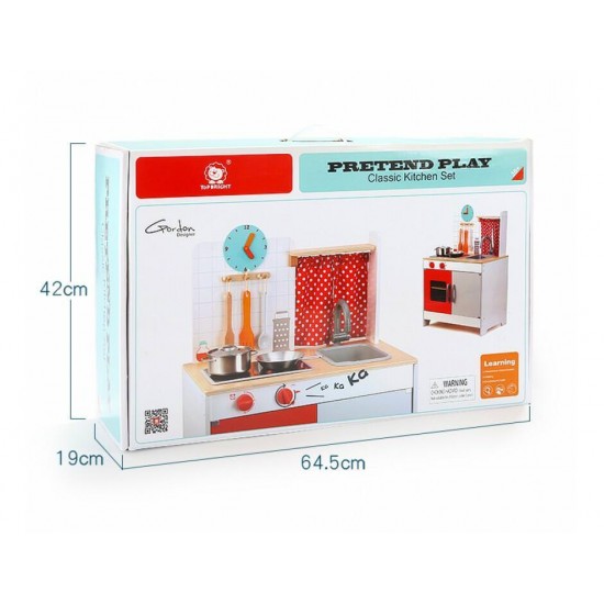 Prima mea bucatarie din lemn Topbright