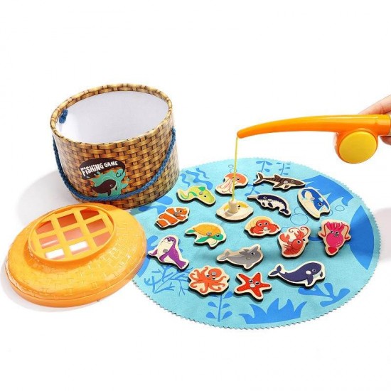 Joc magnetic de pescuit - 20 piese