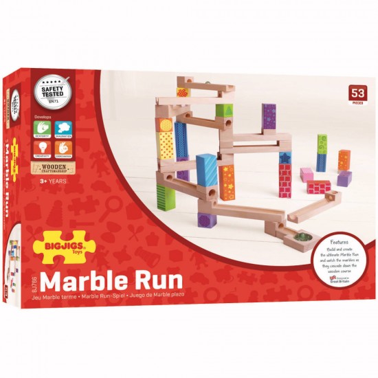 Marble Run din lemn