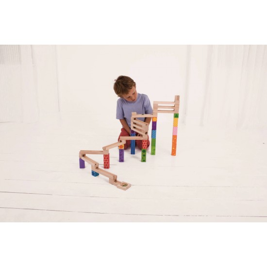 Marble Run din lemn